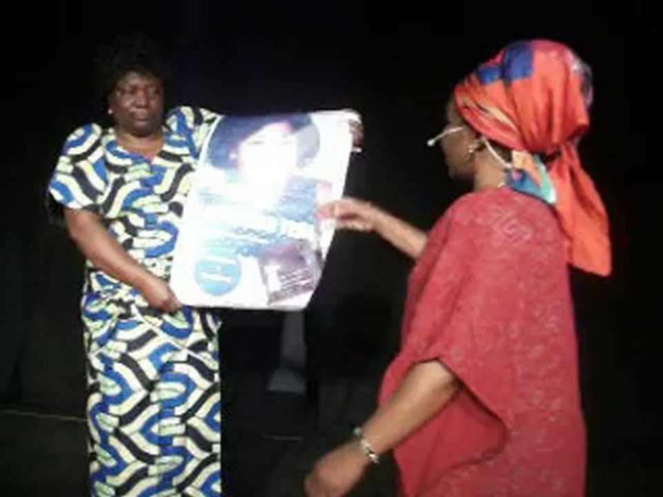 HOMMAGE DE DADA KITOGA STELLA DJUNGU  A JEANINE KALUMBA YEBA
