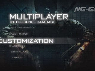 CoD Black Ops Multiplayer Customization