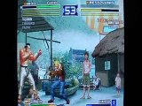First Level - Test - King of Fighters 2002/2003 - PS2 - P2