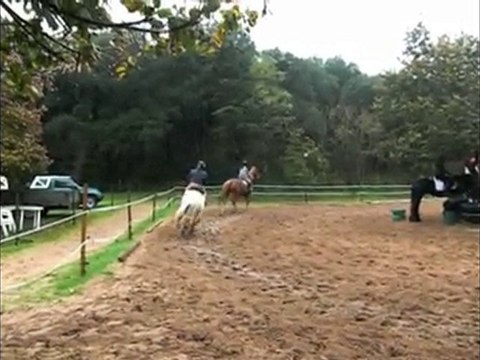 1er galop et saut montés
