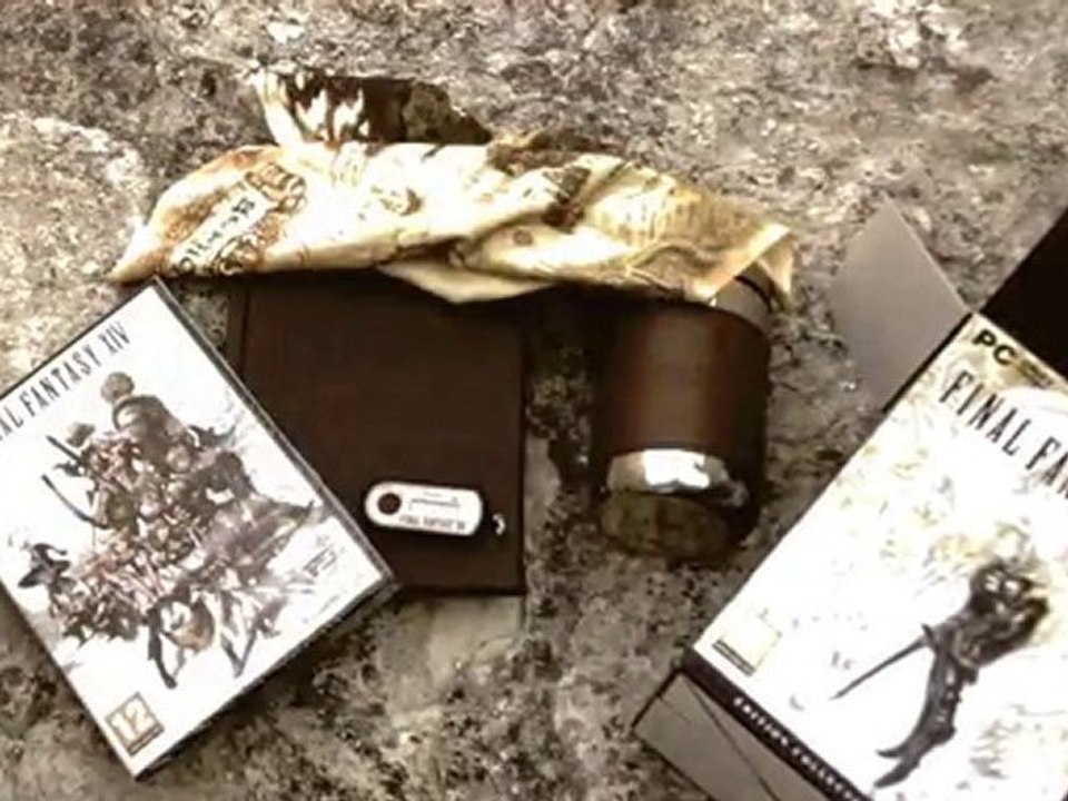 Déballage version Collector de Final Fantasy XIV Online