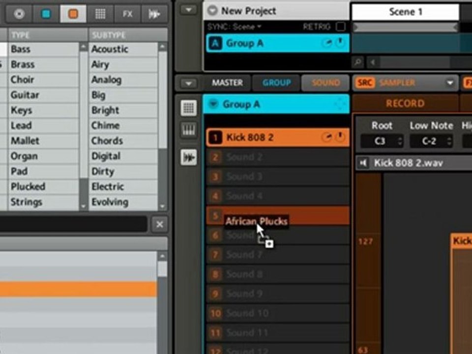 MPC to Maschine: sounds, samples and keygroups