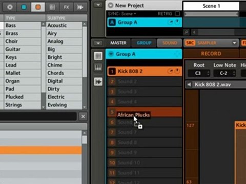 MPC to Maschine: sounds, samples and keygroups