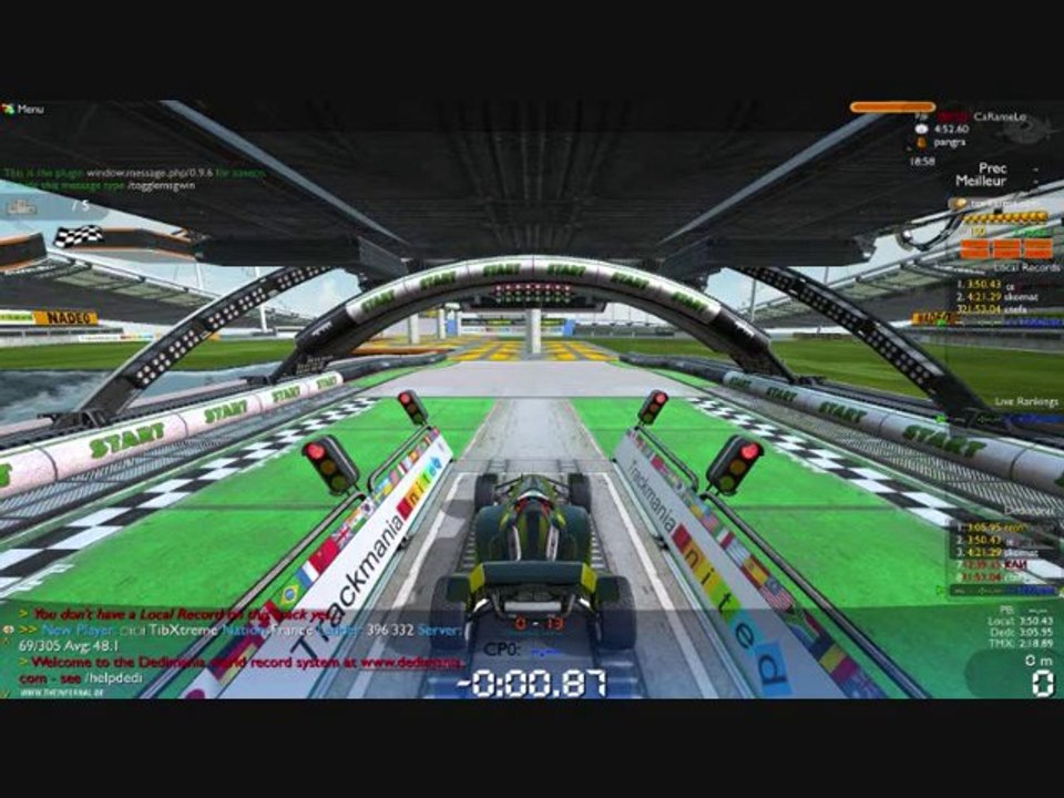 [ Vidéo Test ] Trackmania Nation Forever