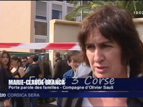 Fr3Corse : Blocage Gendarmerie Montesoro/Associu Sulidarità