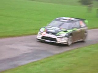 Crash rallye WRC de France 2010