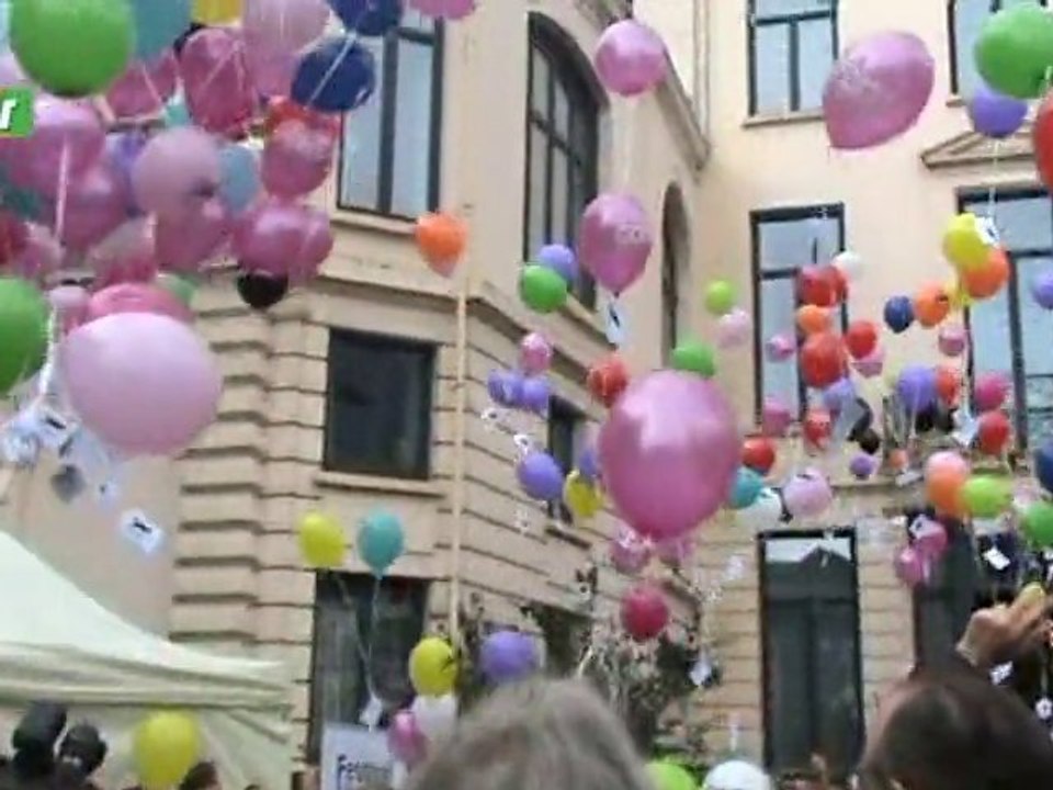 Lâcher de Ballons pour souffler les 25 bougies du FiFF