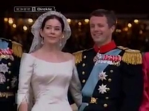 Wedding Frederik & Mary von Dänemark Balkonszene 2004