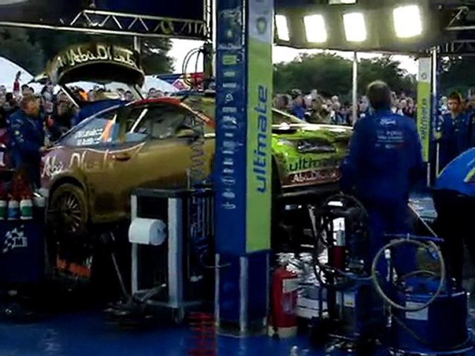 Assistance Ford Rallye de France 2010