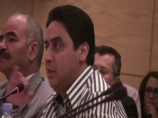 عرض السيد عمر حجيرة رئيس مجلس الجماعة  بوجدة