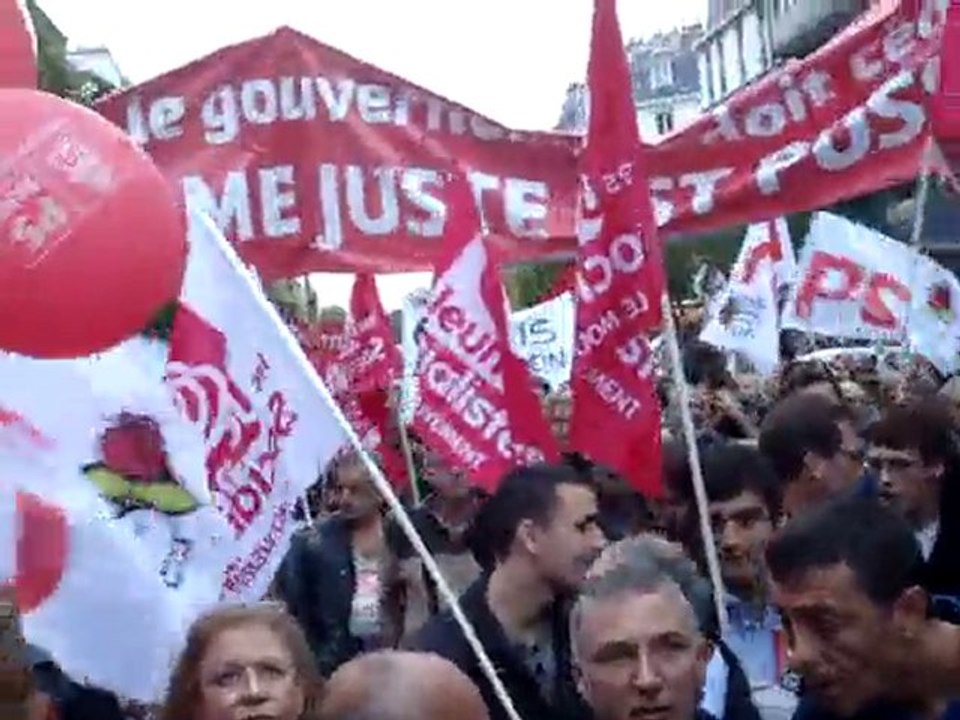 Manif contre les retraites 2 octobre 2010