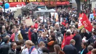 Manif contre la réforme des retraites