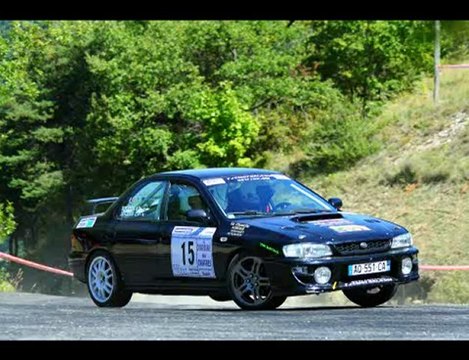 Rallye du Picodon 2010 - Equipage DEPLATIERE -Subaru Impreza