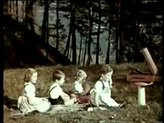 1941 Magda Goebbels and her Children