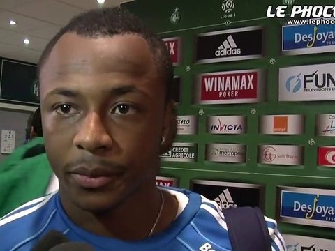 St Etienne-OM / André Ayew : J'essaye de me lâcher