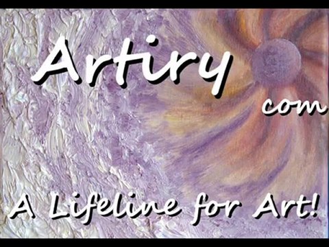 Online art gallery was created by an artist for artists