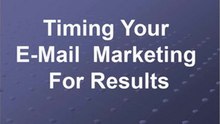 Timing Your Email Marketing for Results