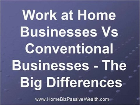 Work at Home Businesses vs Work at Home Businesses