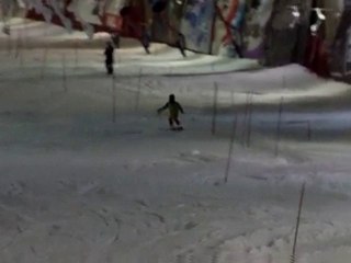LANDGRAAF - SLALOM D'UNE PARISIENNE DE 9 ANS