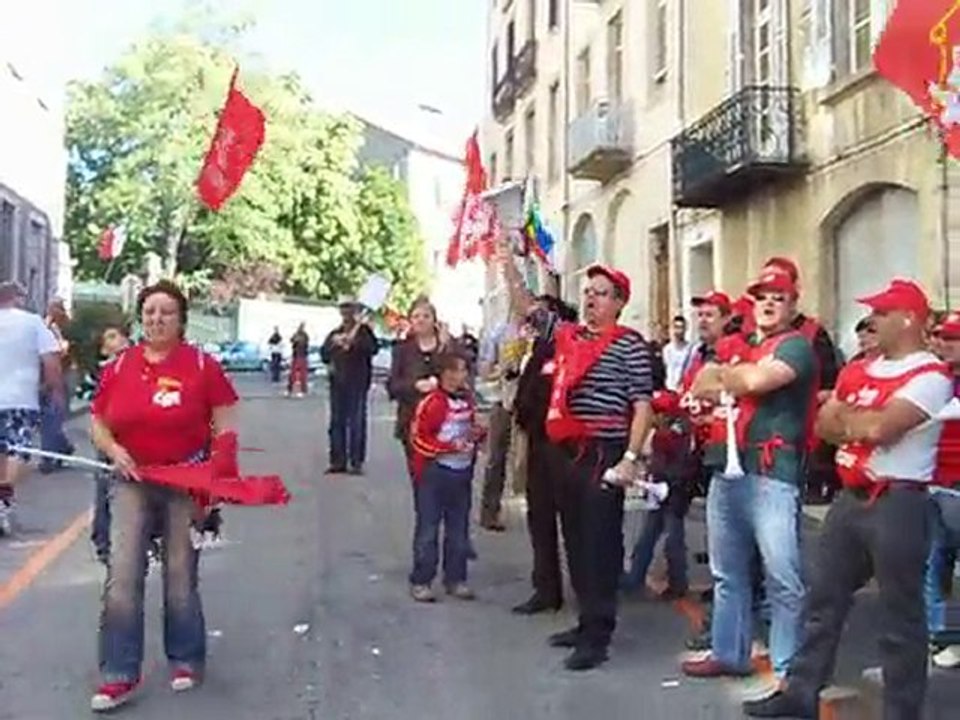 Manifestation du 02 octobre 2010 à Privas