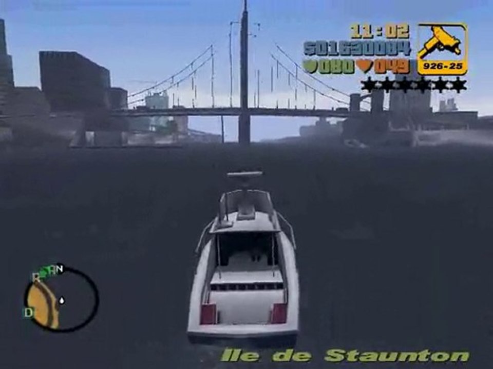 gta 3 tour en bateau