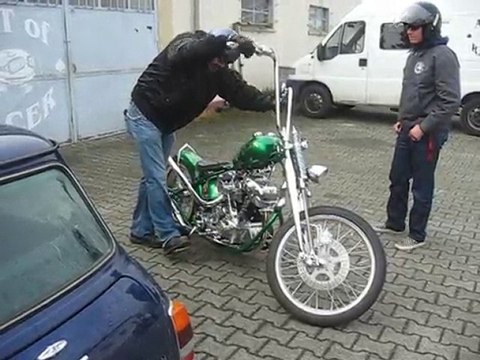 demarage ancien moteur!