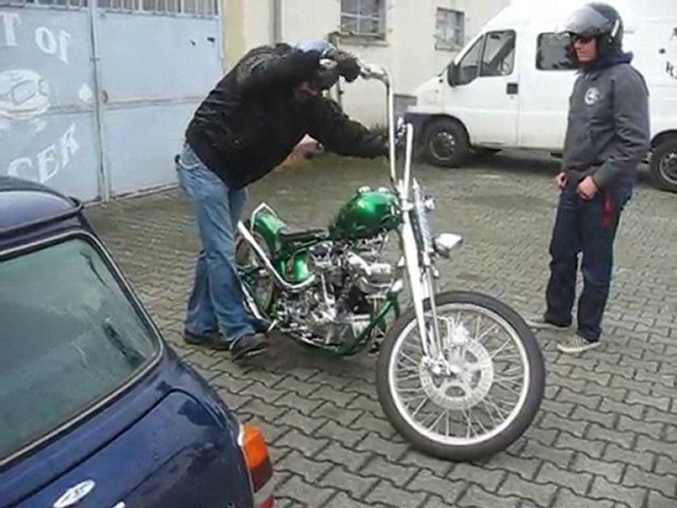 demarage ancien moteur!