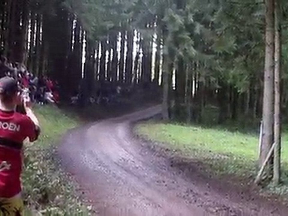 Loeb passage 2 rally wrc france alsace lorraine