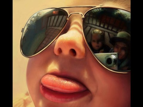 Speed Painting : Hasta La Vista, Baby (photorealism)