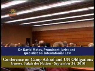 Conference on  Camp Ashraf and UN Obligations ,