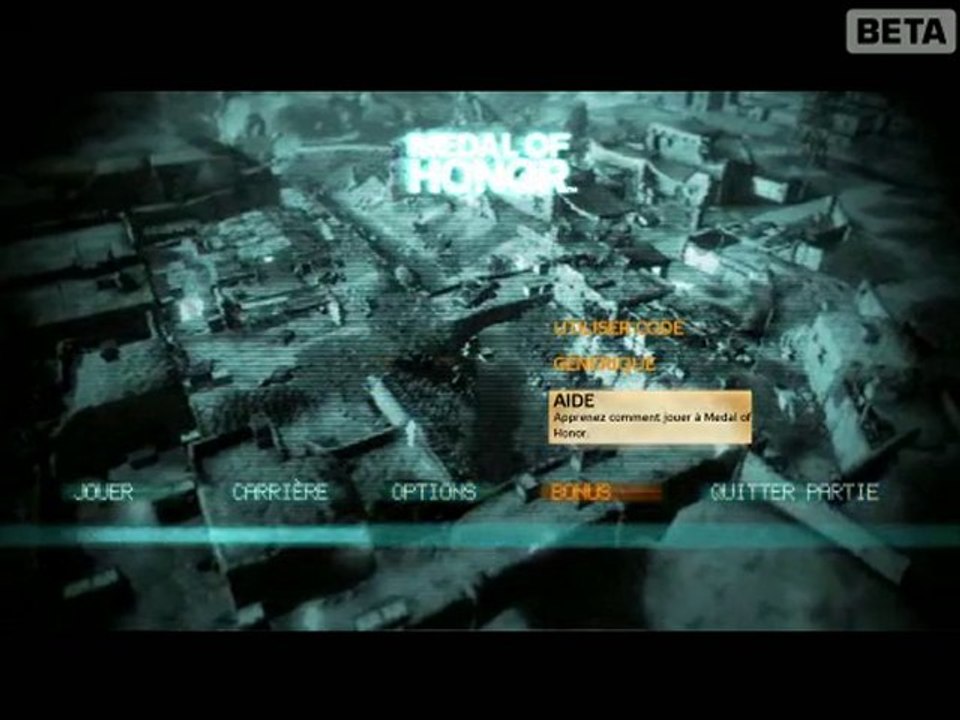 (VIDEO-AVANT GOUT) Medal of Honor