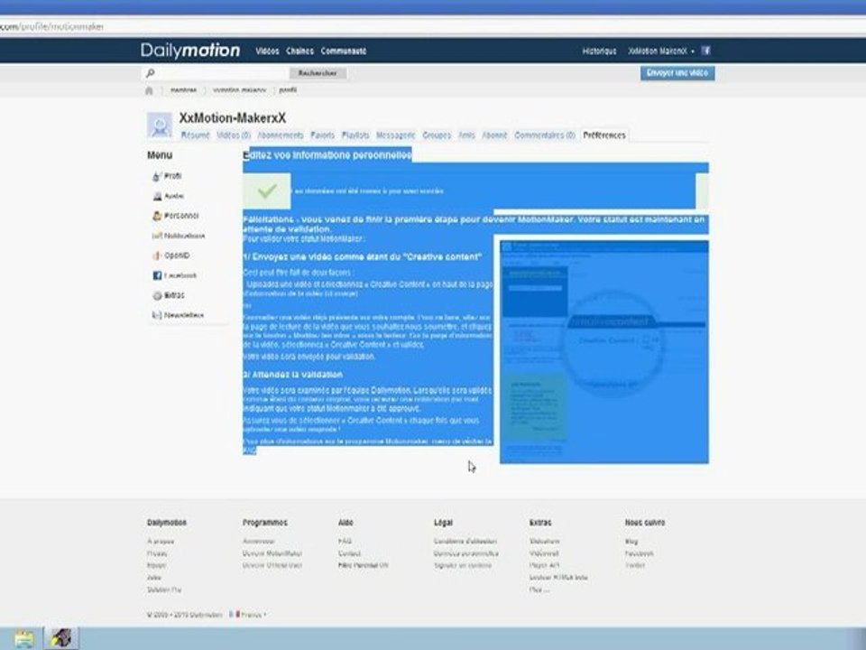 (Tuto) Comment devenir Motion Maker