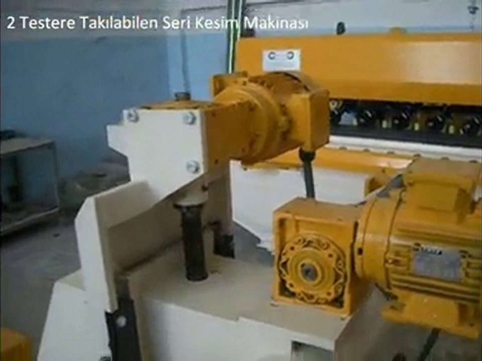 Som-MaK Mermer Granit Bantlı Seri Kesim Makinası