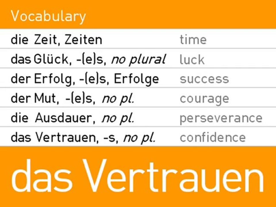 Learn German - Lesson 8