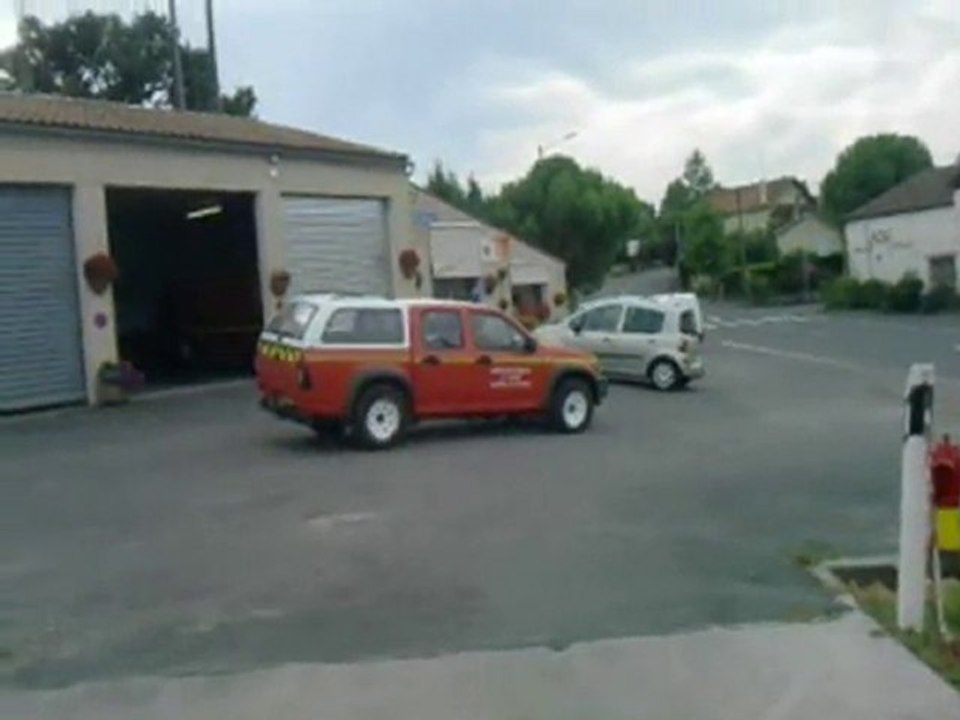 Départ pompier