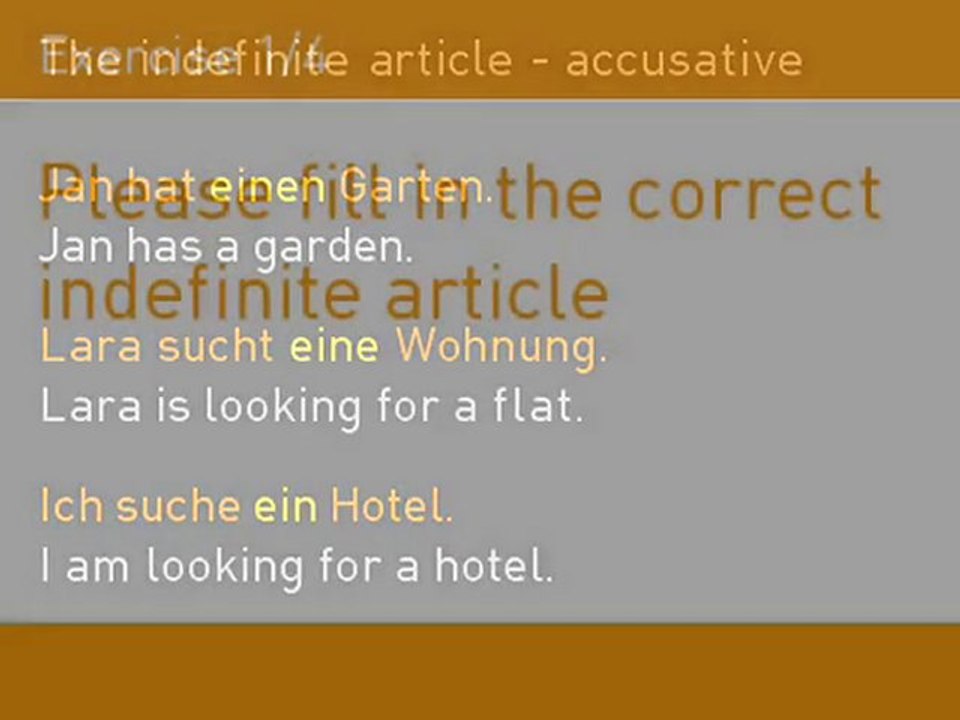 Learn German - Lesson 20