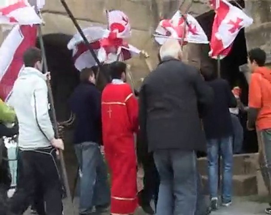 Georgia Caucasus  Mtskheta - On Tsminda Nino's Footsteps