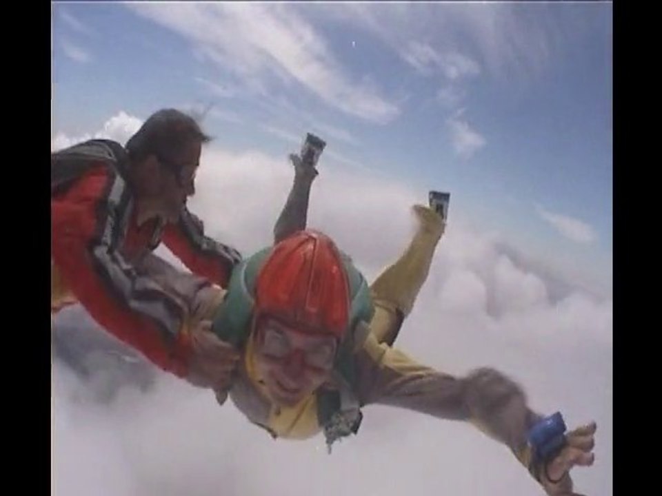 Premier saut en parachute de Rodolphe le 19 Août 2006