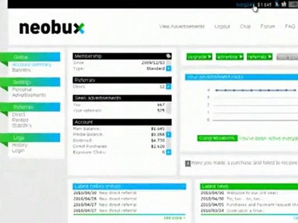 Neobux - Worlds best TRUSTED PTC website!