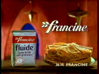 Publicité Farine Francine 1993