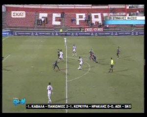 5η Πανσεραϊκός-ΑΕΛ 1-0 2010-11 Επίμαχες φάσεις Σκάι