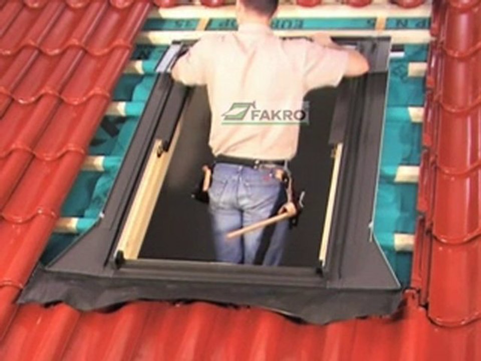 FAKRO fenêtre de toit - montage de raccord d'étanchéité EZH