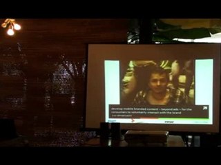 Mobile Marketing on the Go! Face 2 face session part. 18