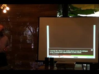 Mobile Marketing on the Go! Face 2 face session part. 19