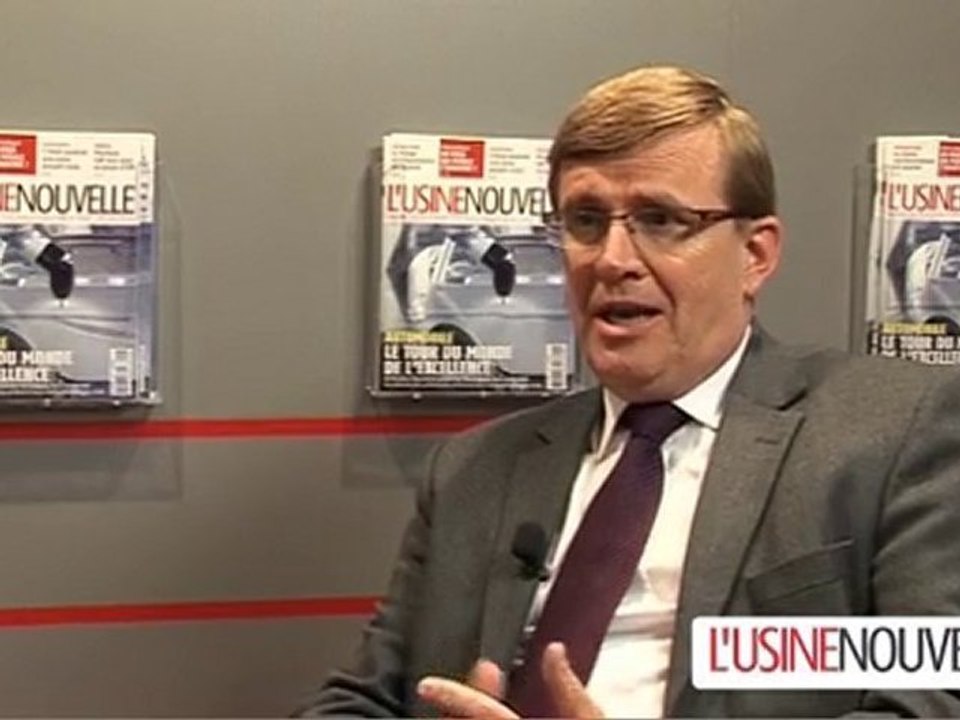 Jean-François Herchin (Dow Kokam) au Mondial de l'auto 2010