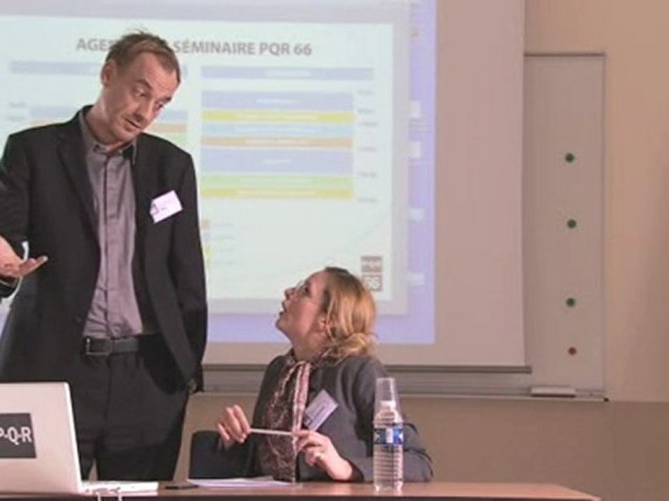 Le séminaire PQR 66 2010 - Offre Été : Corinne en formation