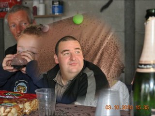 Baptême de mes filles Gwendoline, Wendy et de mon fils Noann