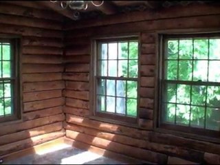 Custom Log Home for Sale Acworth GA on over 3 Acres