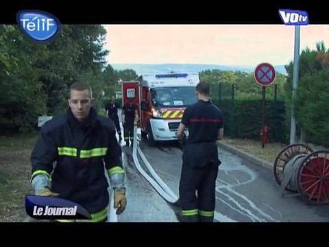 Exercice d'évacuation d’incendie à Franconville
