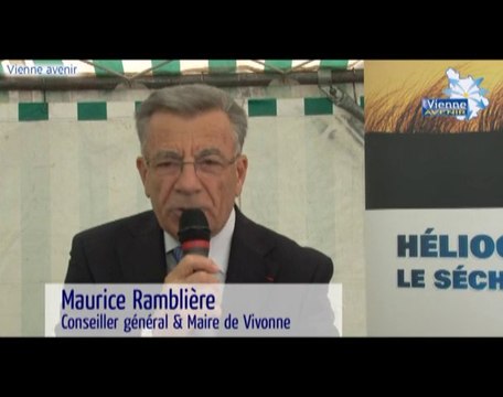 Inauguration de la station d’épuration de Vivonne